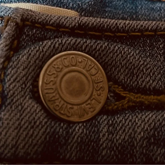 Levi's Light Blue Straight-Leg Women's Jeans - Picture 8 of 12